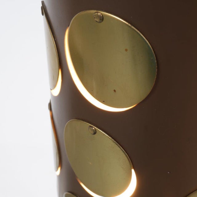 Danish Cylindrical Hanging Lamp, 1970s For Sale - Image 3 of 9
