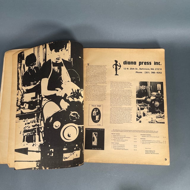 Vintage '73 New Woman's Survival Catalog Rennie & Grimstad Feminism Xxl