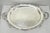Vintage English Sheridan Silver Plated Large Oval Serving Platter Bar Tray For Sale - Image 14 of 14