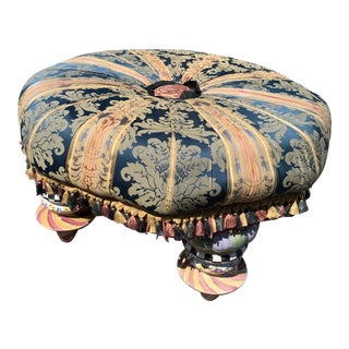 MacKenzie- Child Tuffet Footstool For Sale