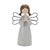 2020s Floral Etched Angel Figurine (Set of 3) For Sale - Image 5 of 6