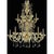 Ornate Imperial Venetian Chandelier with Gold Curled Murano Glass by Simoeng For Sale - Image 4 of 9