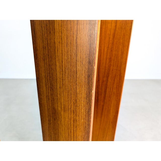 Mid-Century Wall Shelf in Teak by Wilhelm Renz For Sale - Image 9 of 11