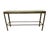 Vintage Baker Furniture Modernist Metal & Tessellated Tile Console Table For Sale In Philadelphia - Image 6 of 9