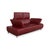 Volare Leather Two-Seater Red Manual Function Sofa from Koinor For Sale - Image 6 of 17