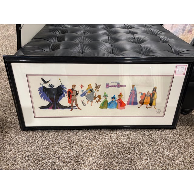 Pop Art 1990s Disney Sleeping Beauty Cast of Characters Limited Edition Sericel For Sale - Image 3 of 3