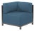 Axis Corner Chair Seascape Turquoise Titanium Frame For Sale