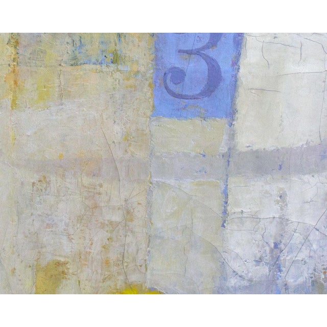 1959 “Quince” Oil on Canvas Abstract Still Life Painting Signed by Stanley Mitruck For Sale - Image 4 of 10