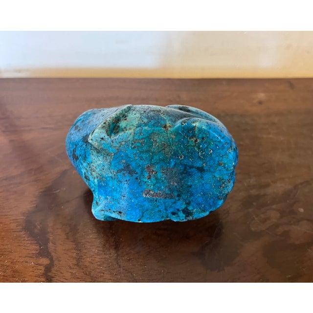 Turquoise Carved Turquoise Frog Fetish For Sale - Image 8 of 12