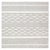 Bauer Collection Geometric Beige Black Handmade Wool by Rug Doris Leslie Blau For Sale
