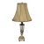 Neoclassical Currey & Company Cut Glass Table Lamp For Sale