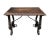 18th Century Spanish Chestnut and Wrought Iron Table For Sale - Image 15 of 15