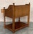 Brown 20th Century Pair of Solid Carved French Nightstands With Low Shelve and Crest For Sale - Image 8 of 11