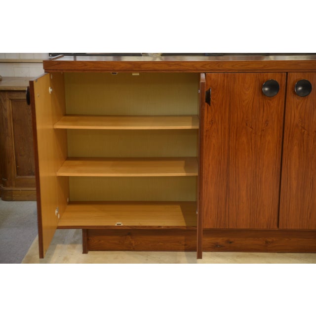 Brown Brutalist Sideboard by De Coene, 1970s For Sale - Image 8 of 13