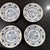4 pre owned in excellent Condition. Blue Nordic dessert Minnie bowls. Please look at photos . For more info please ask....