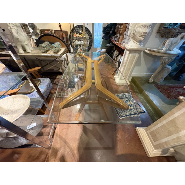 1960s Italian Modern Dining Table Designed by Mario Gottardi for Roncoroni Cantu For Sale In Houston - Image 6 of 14