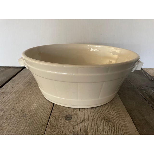 Cream Vintage Cooler from Boch Frères, 1940s For Sale - Image 8 of 8