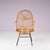 1950s Rattan Chair by Gebroeders Jonkers for Noordwolde, Netherlands, 1950s For Sale - Image 5 of 10