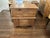Late 20th Century Rustic Pine Wood Dry Sink Cabinet / Blanket Chest – Country Primitive Storage For Sale In New York - Image 6 of 12