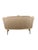 Wood Vintage Louis XV Revival Carved Giltwood Upholstered Settee For Sale - Image 7 of 18