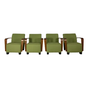 Early 21st Century Steelcase Turnstone Lounge Chair - Set of 4