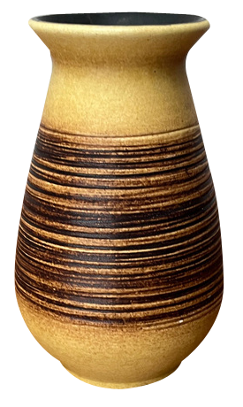 Mid-Century West German Pottery WGP Vase from Jasba, 1960s