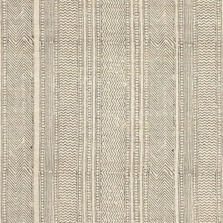 Schumacher Mohave Fabric in Natural For Sale