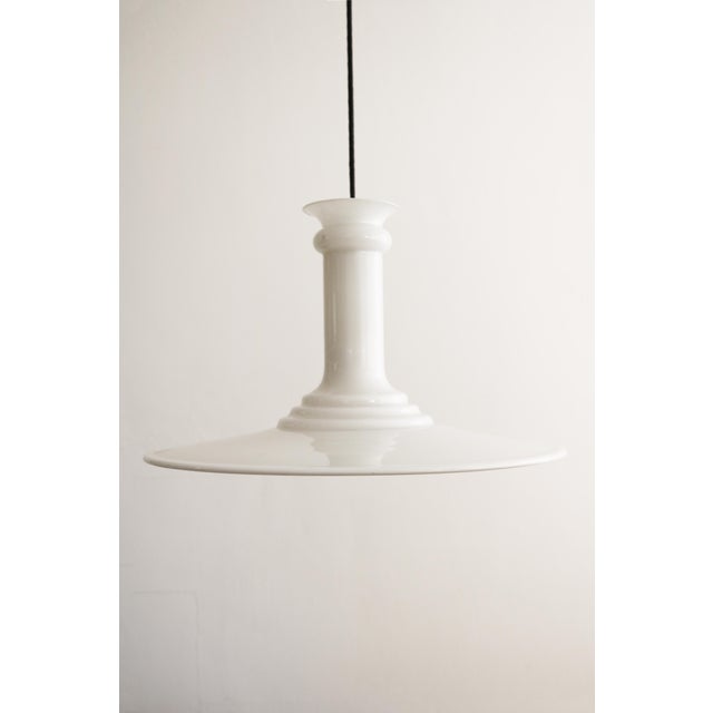 Large Vintage Mythos Pendant Lamp by Michael Bang for Holmegaard, 1980s For Sale - Image 3 of 9