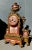 19th Century French Gilt Mantel Clock With Red Sevres Style Porcelain For Sale - Image 15 of 16