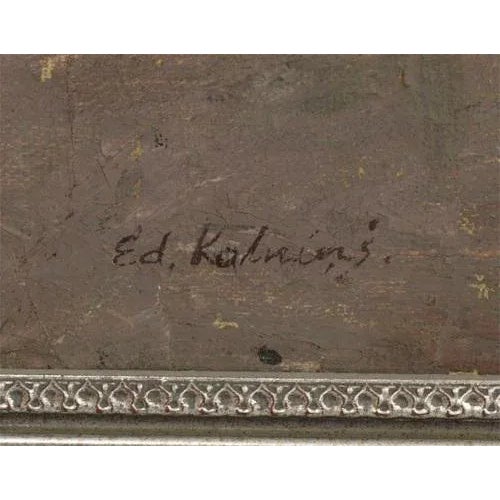 56x97cm. 20th century 50`s. Acrylic, canvas Eduards Kalnins.