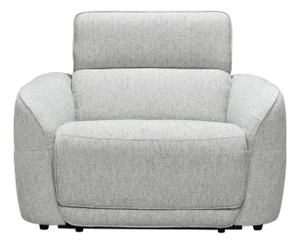 Hanna Modern Light Grey Recliner