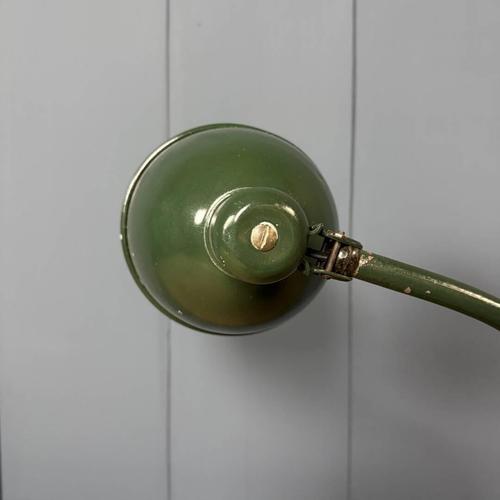Bauhaus Dark Green Desk Lamp, 1930s For Sale - Image 17 of 18