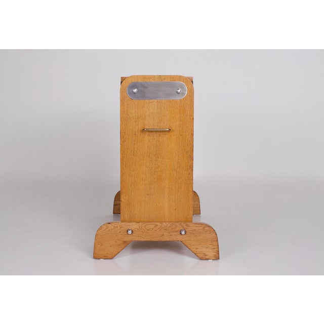 Retractable Oak Desk from Raclem, 1950s For Sale - Image 9 of 18