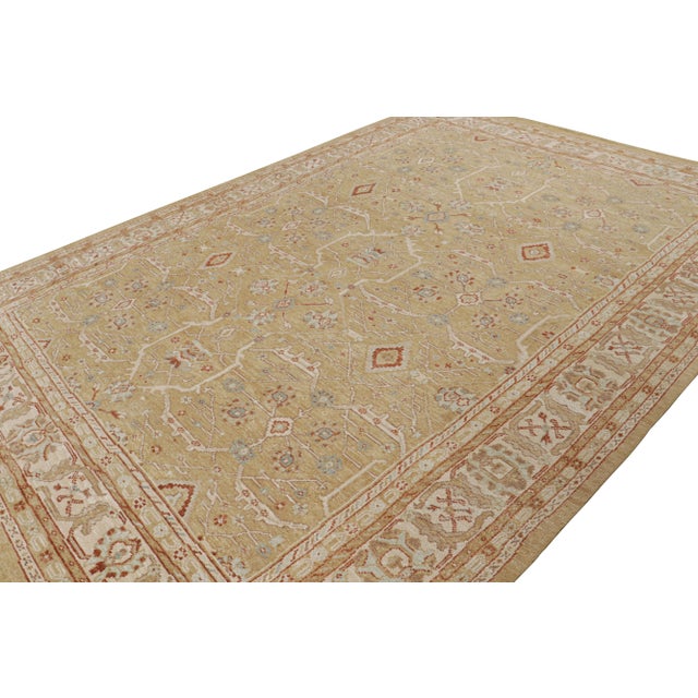 Hand-knotted in wool and silk, this 10x14 rug is from Rug & Kilim’s Modern Classics Collection. On the design:...