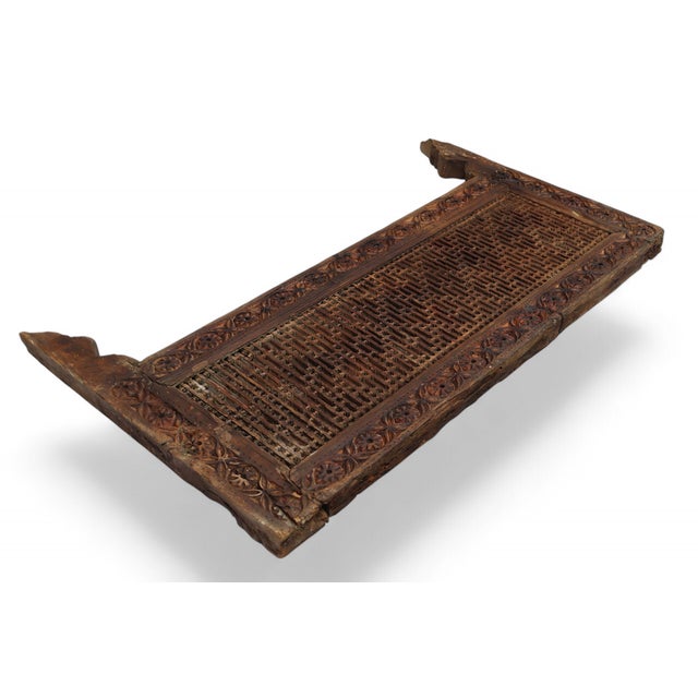 Antique Hand-Carved Wooden Mashrabiya, 1890s For Sale - Image 10 of 18
