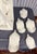 1990s Hand Carved Wood Banana Plant Lamps Finished in White Plaster - A Pair For Sale - Image 14 of 14