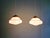 Art Deco Pendant Lights in White Opaline Glass, 1930s, Set of 2 For Sale - Image 9 of 10