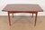Wood Gio Ponti Style Mid-Century Modern Walnut Boat-Shaped Extension Dining Table, Newly Refinished For Sale - Image 7 of 11