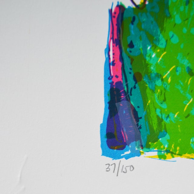 Limited Edition Jardin De Chine Serigraph by Olga Sheirr For Sale - Image 4 of 5