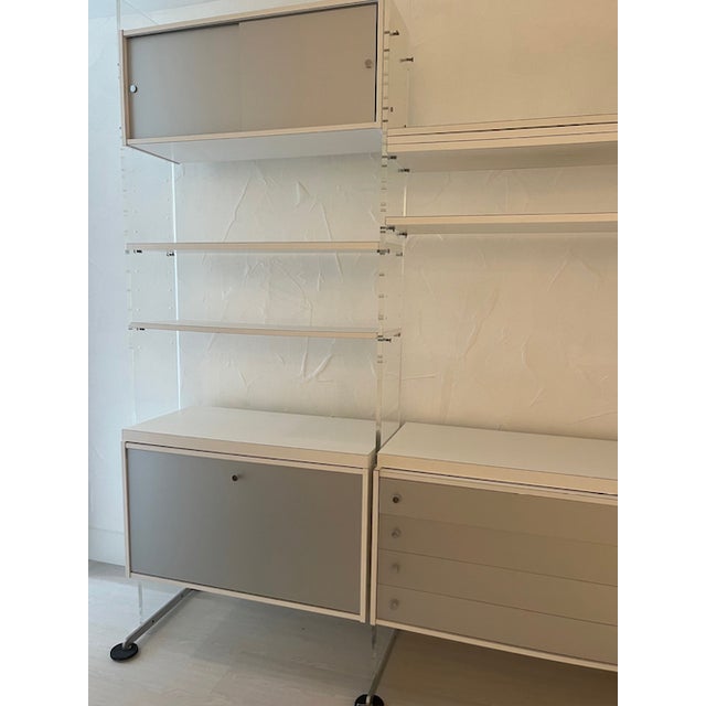 1960s 1960s Free Standing Wall Unit by Poul Norreklit for Georg Petersens Møbelfabrik For Sale - Image 5 of 9