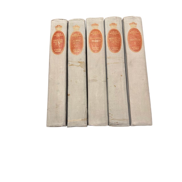 Traditional The Works of Benjamin Disraeli “Empire Edition” – 1904 M Walter Dune - 18 Volumes For Sale - Image 3 of 12