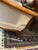 Wood Walnut Framed Loveseat Sofa For Sale - Image 7 of 8