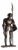 Armor Model with Spear For Sale