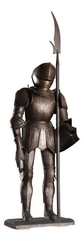 Armor Model with Spear