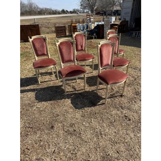 Fine 19th Century French Louis XVl Dining Chairs - Set of 6 For Sale - Image 10 of 17