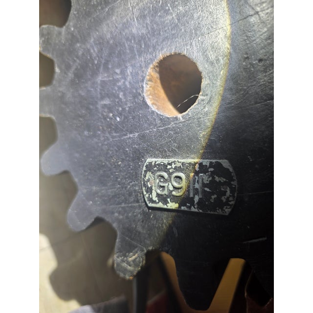 Vintage Industrial Era Gear Wall Art, Steampunk For Sale - Image 14 of 17