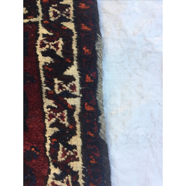 Rustic Turkish Wool Saddlebag For Sale - Image 3 of 7