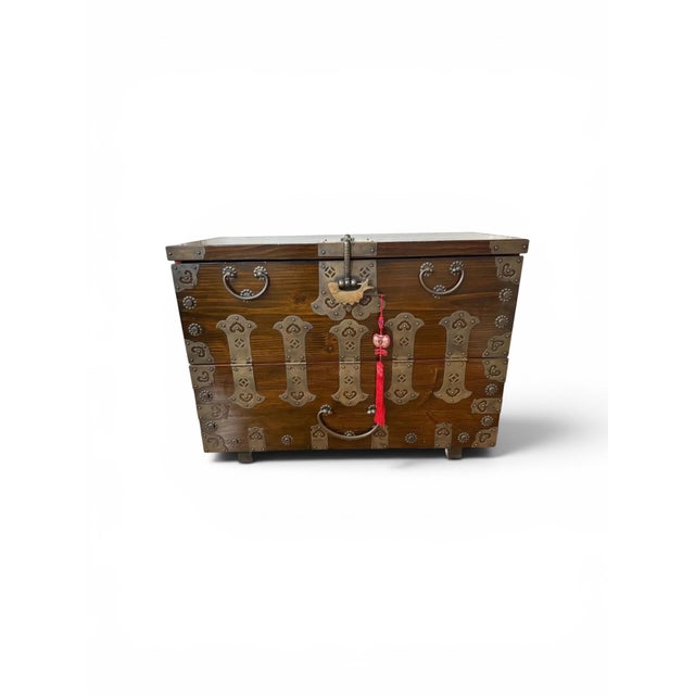 Antique Korean Bandaji Chest | Early 20th Century Heirloom For Sale - Image 9 of 13