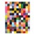 154 Squares v.3 - Modern Color Drenched Abstract Geometric Acrylic Painting by Brandon Neher For Sale