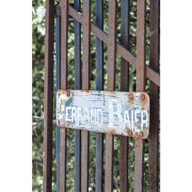 Cemetary Gate, France, 19th Century For Sale - Image 3 of 11
